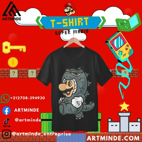 SUPER MARIO(T-SHIRT).