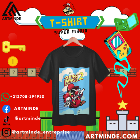 SUPER MARIO(T-SHIRT).