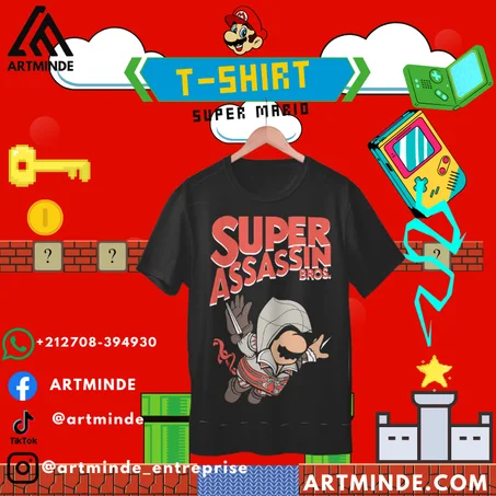 SUPER MARIO(T-SHIRT).