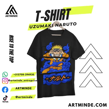 T-SHIRT NARUTO (KID NARUTO)