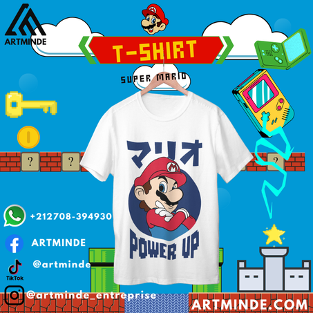 SUPER MARIO(T-SHIRT).