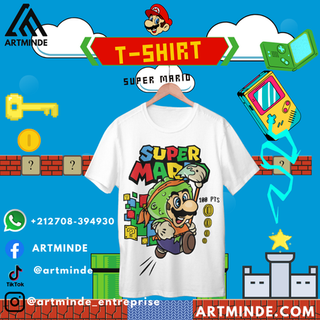 SUPER MARIO(T-SHIRT).