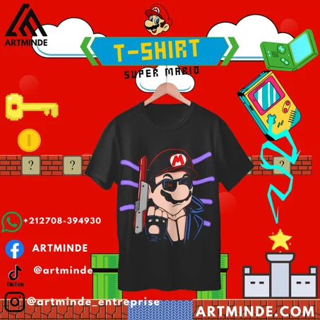 SUPER MARIO(T-SHIRT).