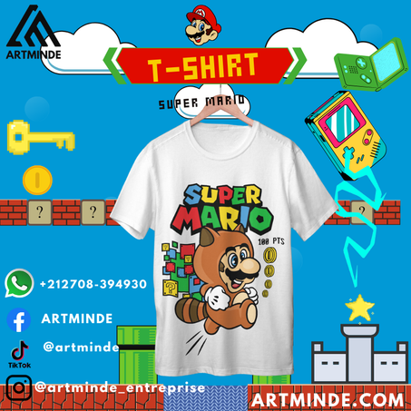 SUPER MARIO(T-SHIRT).
