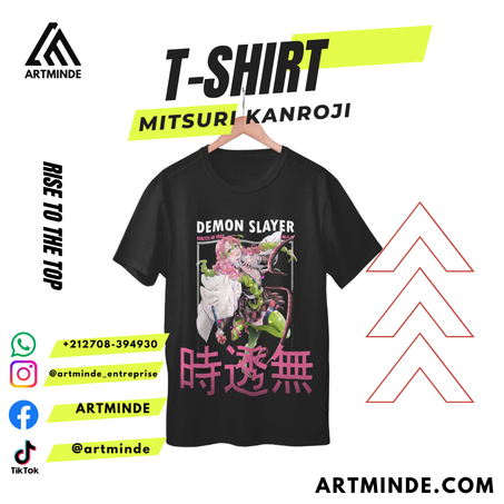 T-SHIRT DEAMON SLAYER (MITSURI KANROJI).