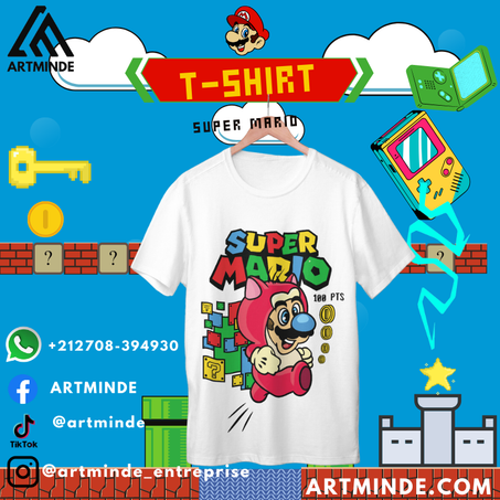 SUPER MARIO(T-SHIRT).