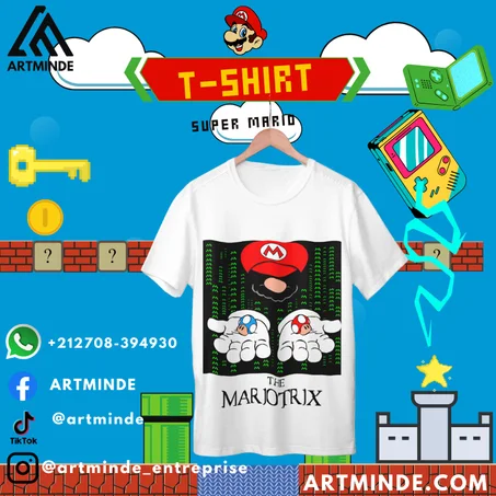 SUPER MARIO(T-SHIRT).