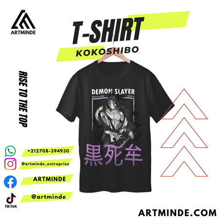 T-SHIRT DEAMON SLAYER (KOKOSHIBO).