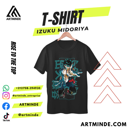 T-SHIRT BOKONO HERO (IZUKU MIDORIYA)