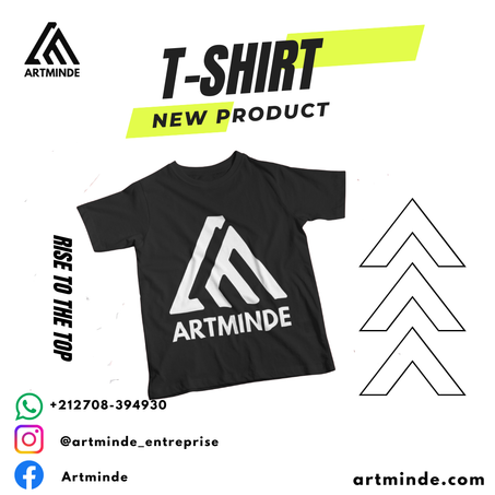 BLACK ARTMINDE T-SHIRT