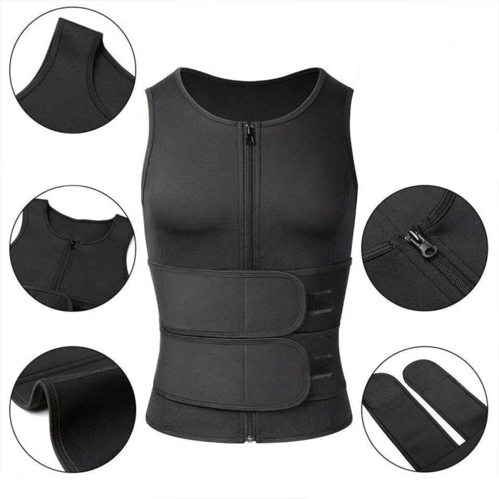 مشد البطن والظهر الحراري للتنحيف وحرق الدهون للرجال و نساء