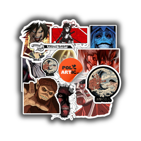 Stickers Attack on Titan