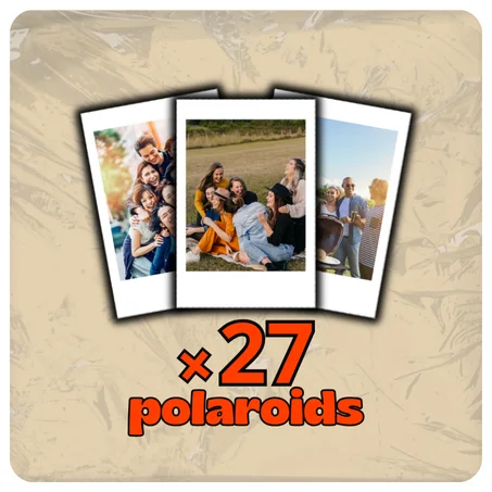 - 27 - × Polaroids pictures