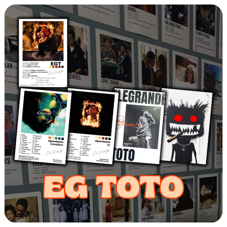 5 × Posters TOTO