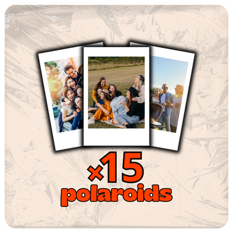 - 15 - × Polaroids pictures