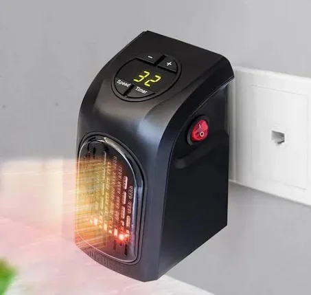 سخانة محمول مع جهاز التحكم