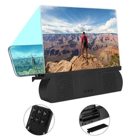 مكبر الشاشة والصوت