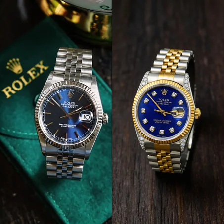 Deux montres rolex