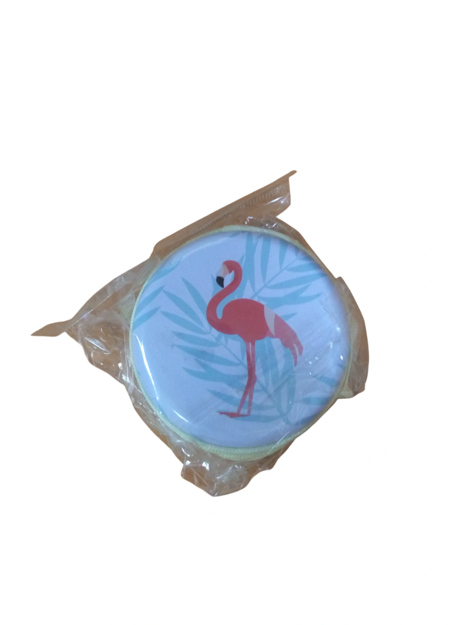 محفظة دائرية بتصميم الفلامينغو - لمسة صيفية مبهجة