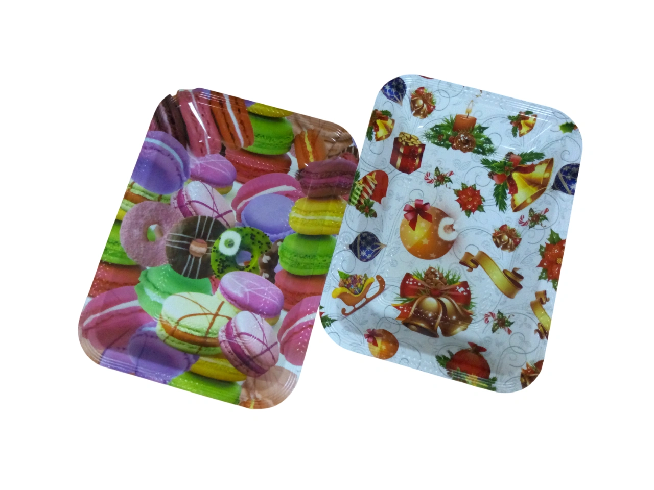 🍽️ صواني بلاستيكية مزخرفة وأنيقة للتقديم