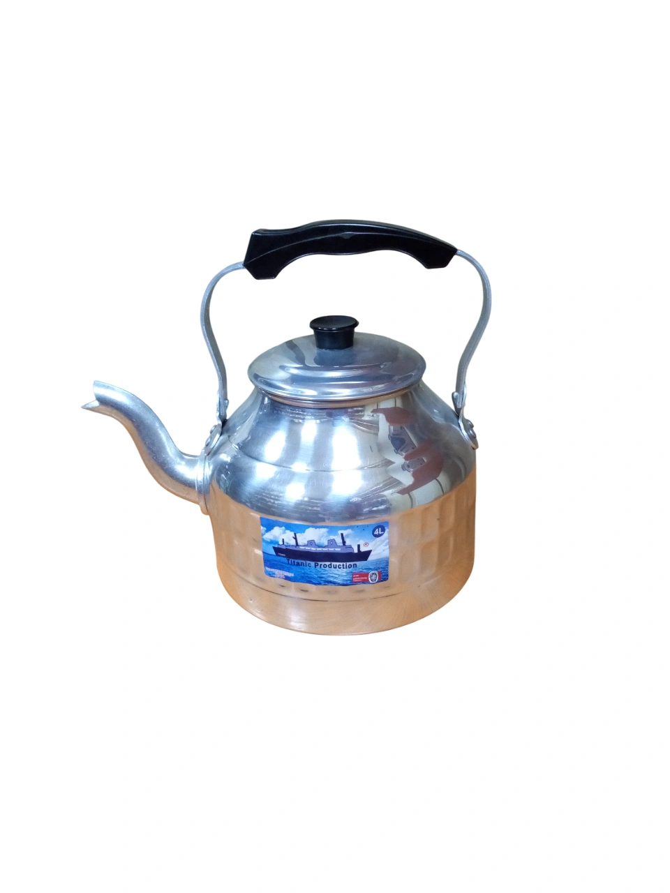 🍵 غلاية ماء ألمنيوم سعة كبيرة  4L – جودة عالية ومتانة