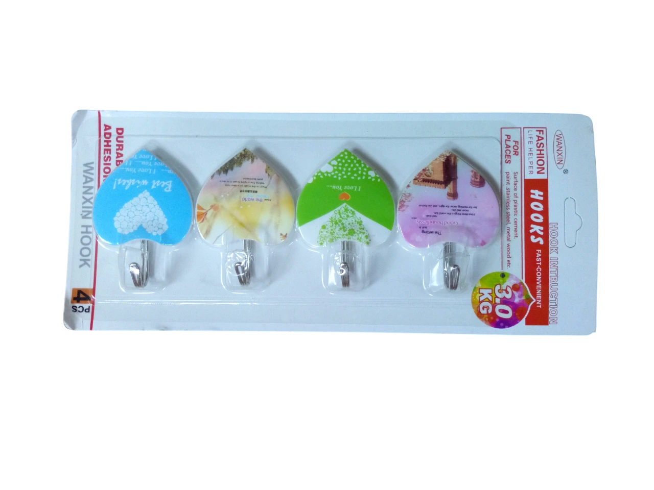 خطافات لاصقة متعددة الاستعمالات بتصميم عصري 