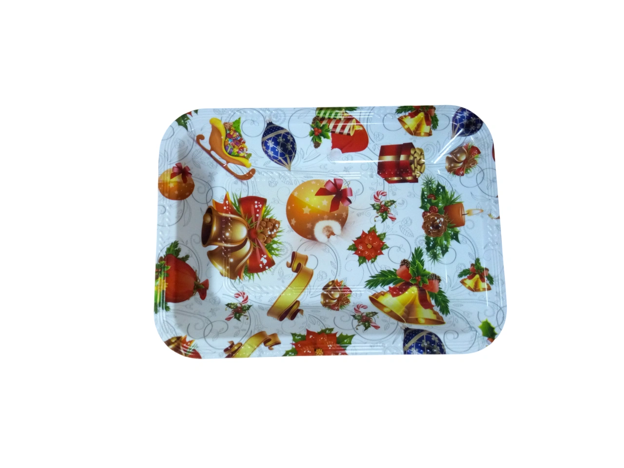 🍽️ صواني بلاستيكية مزخرفة وأنيقة للتقديم