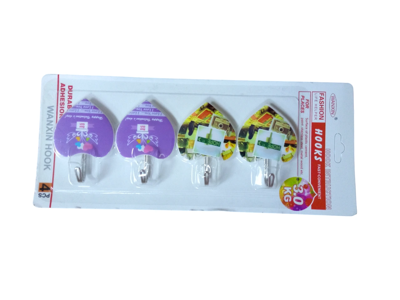 خطافات لاصقة متعددة الاستعمالات بتصميم عصري 