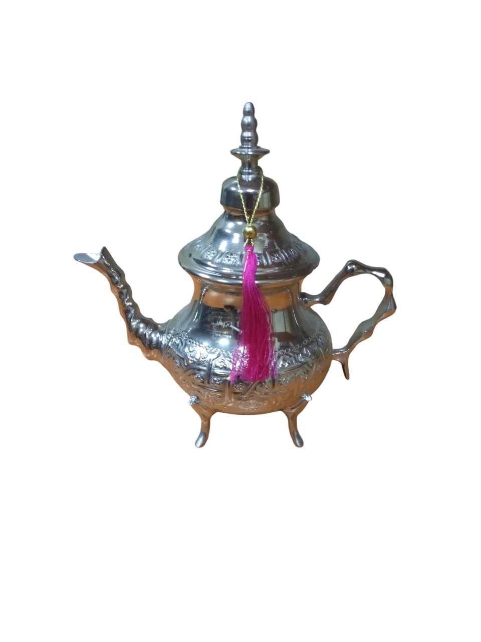 ☕ برّاد شاي مغربي منقوش – تصميم تقليدي فاخر