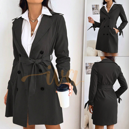 MIN MANTEAU GABARDIN