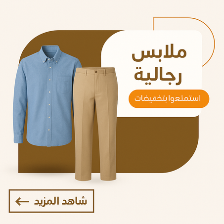 ملابس رجالية