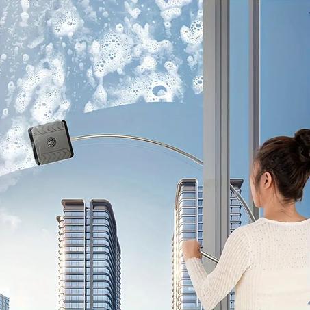 منظف الزجاج لنوافذ العالية أداة تنظيف قابلة للتمديد