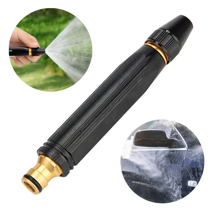 مسدس رش نحاسي عالي الضغط لغسيل السيارات و زرابي وري الحدائق