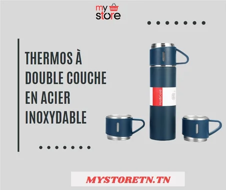 Thermos à Double couche en acier inoxydable