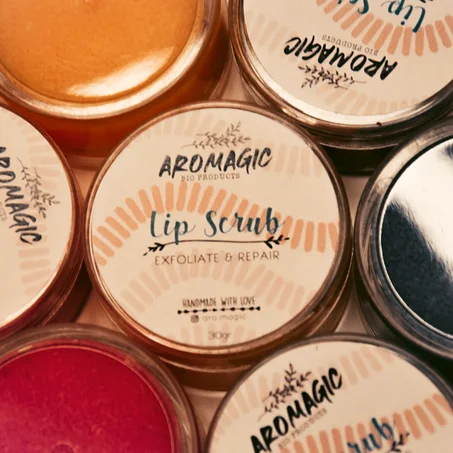 Gommage à lèvres - CARAMEL