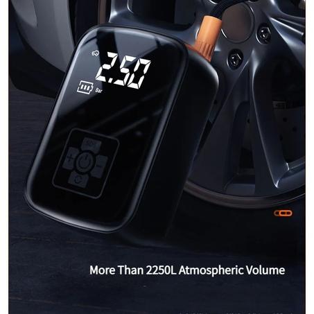 نفخ إطارات سيارتك في أي مكان ووقت - مع ضاغط هواء لاسلكي!