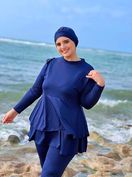بوركيني مكون من ثلاث قطع