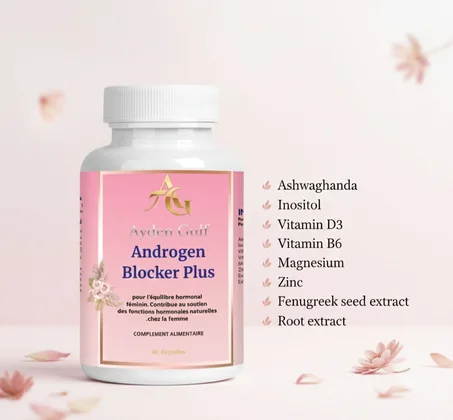 Androgen blocker plus