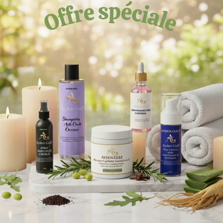 Pack soins cheveux - 5 Produits complets