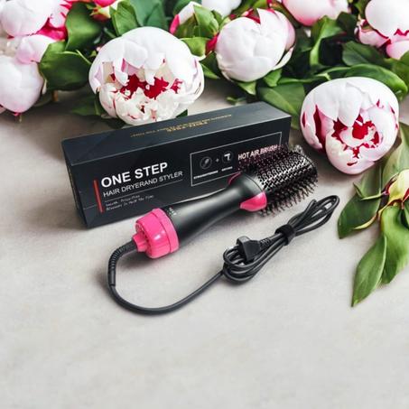 فرشاة التصفيف 4 في 1 – تجفيف وتنعيم مع تكثيف