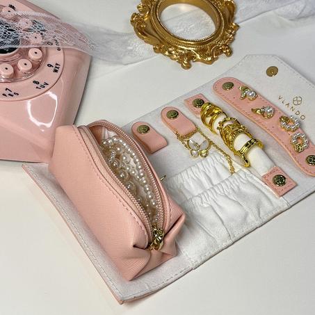 حقيبة نسائية لتنظيم وحمل جميع المجوهرات