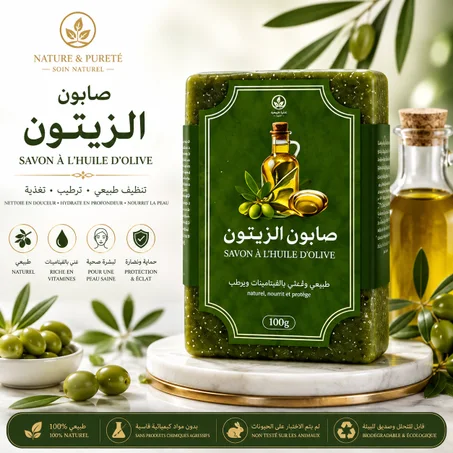 صابون  بزيت الزيتون