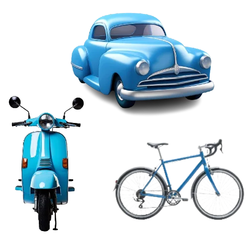 السيارات والدراجات