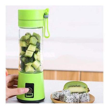 خلاط صغير محمول 4 شفرات قابل للشحن للمكتب والخرجات