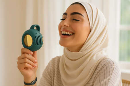 المروحة المحمولة الصغيرة