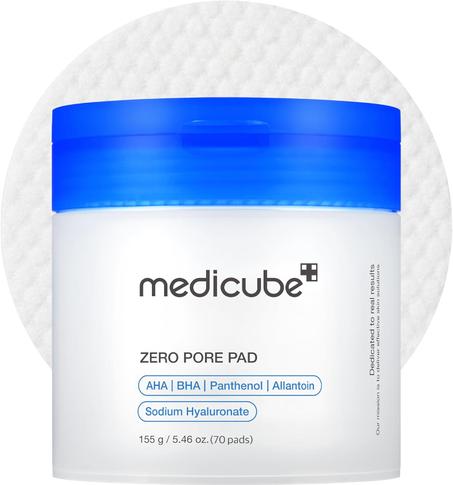 Medicube Zero Pore Pads(70pads)-ضمادات ميديكيوب زيرو لتصغير المسام وتنقية البشرة – 70 ضمادة