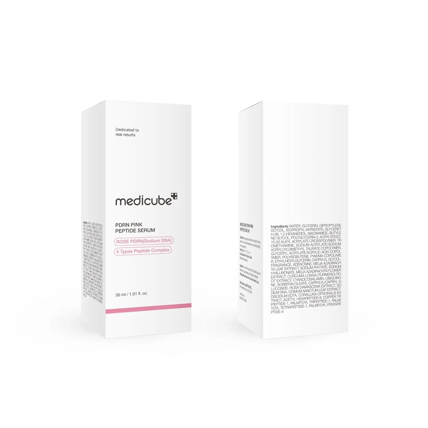 MEDICUBE PDRN PINK PEPTIDE SERUM 30ML مصل الببتيد الوردي ميديكوب PDRN