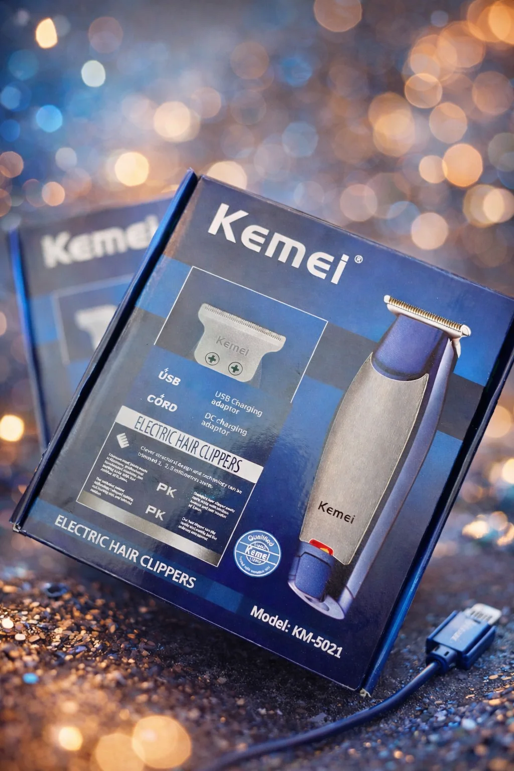 Kemei-5021احصل على حلاقة دقيقة وسهلة في المنزل