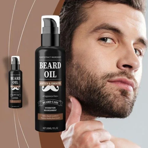 زيت نمو اللحية – 30 مل لتعزيز كثافة ونعومة اللحية