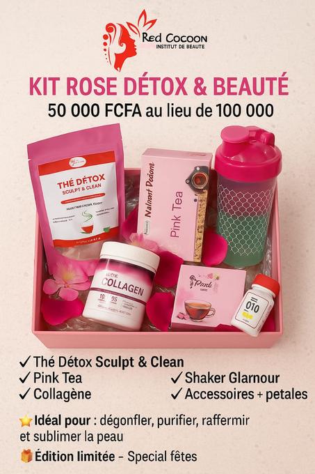 KIT ROSE DETOX ET BEAUTE